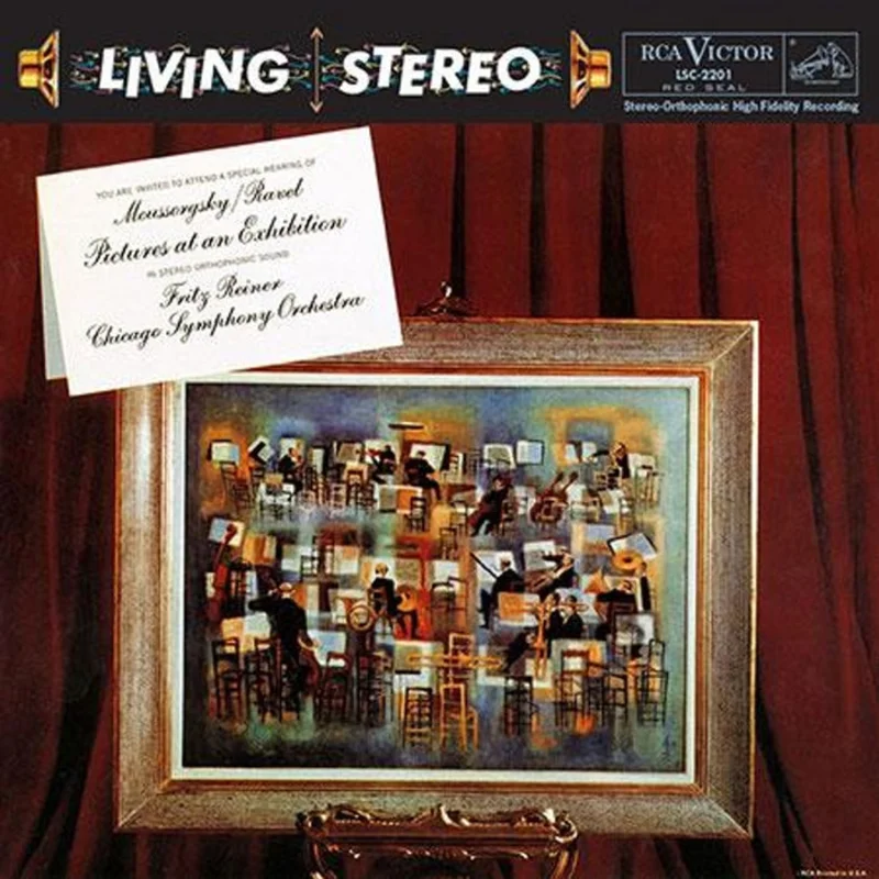 Modest Mussorgsky, Maurice Ravel, Fritz Reiner, The Chicago Symphony Orchestra Pictures At An Exhibition (2xLP)