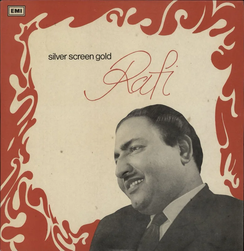 Mohammed Rafi Silver Screen Gold Pakistani Vinyl LP