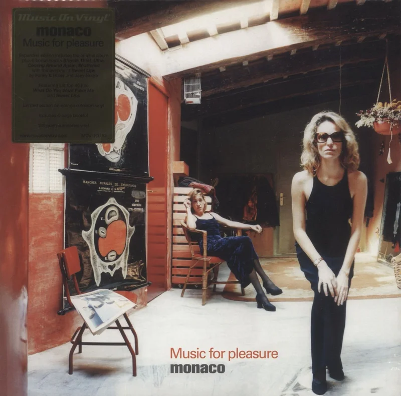 Monaco Music For Pleasure - Expanded Edition 180 Gram Orange Vinyl UK 2-LP vinyl set