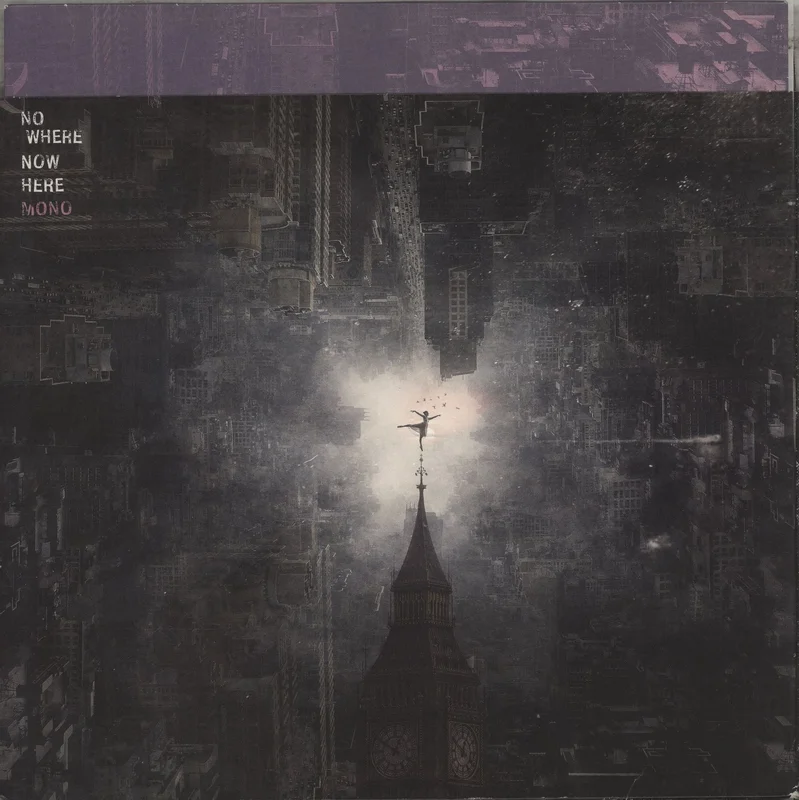 Mono (Japan) Nowhere Now Here - Purple With Black Smoke & Purple Translucent With Purple Smoke Vinyl UK 2-LP vinyl set