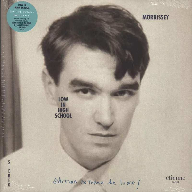 Morrissey Low In High School - Clear & Pink Vinyl - Sealed UK 2-LP vinyl set
