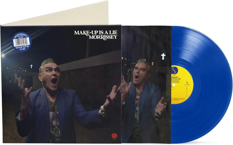 Morrissey Make-Up Is A Lie - Blue Vinyl - Retail Edition - Sealed UK Vinyl LP