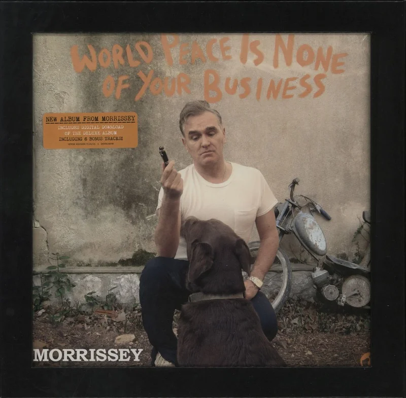 Morrissey World Peace Is None Of Your Business - Special Edition UK Vinyl box set
