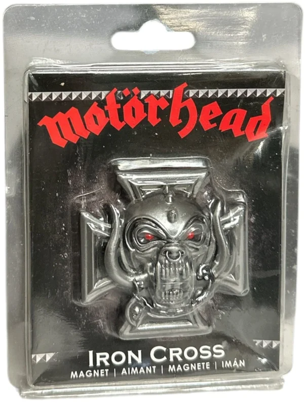 Motorhead Iron Cross Magnet UK Toy
