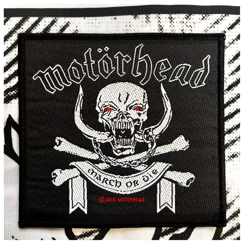 MOTORHEAD: official MARCH OR DIE patch