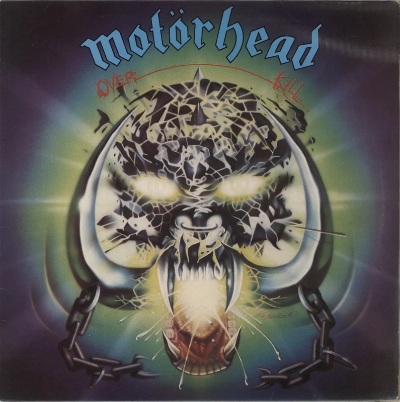 Motorhead Overkill - 1st - VG UK Vinyl LP