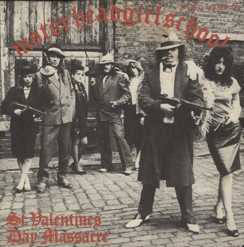 Motorhead St Valentines Day Massacre EP German 7" vinyl