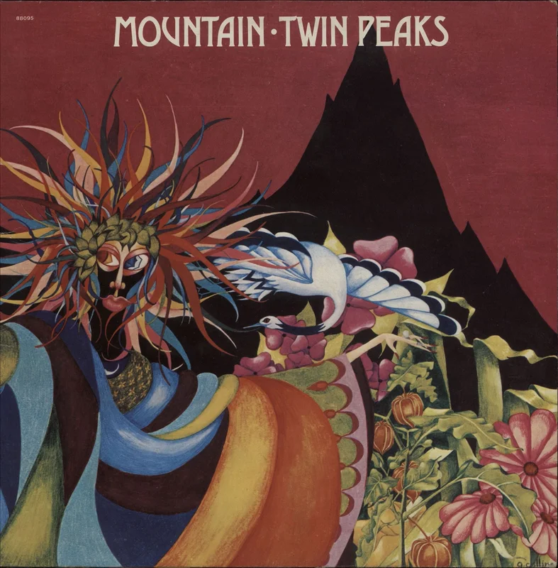 Mountain Twin Peaks - red label Dutch 2-LP vinyl set