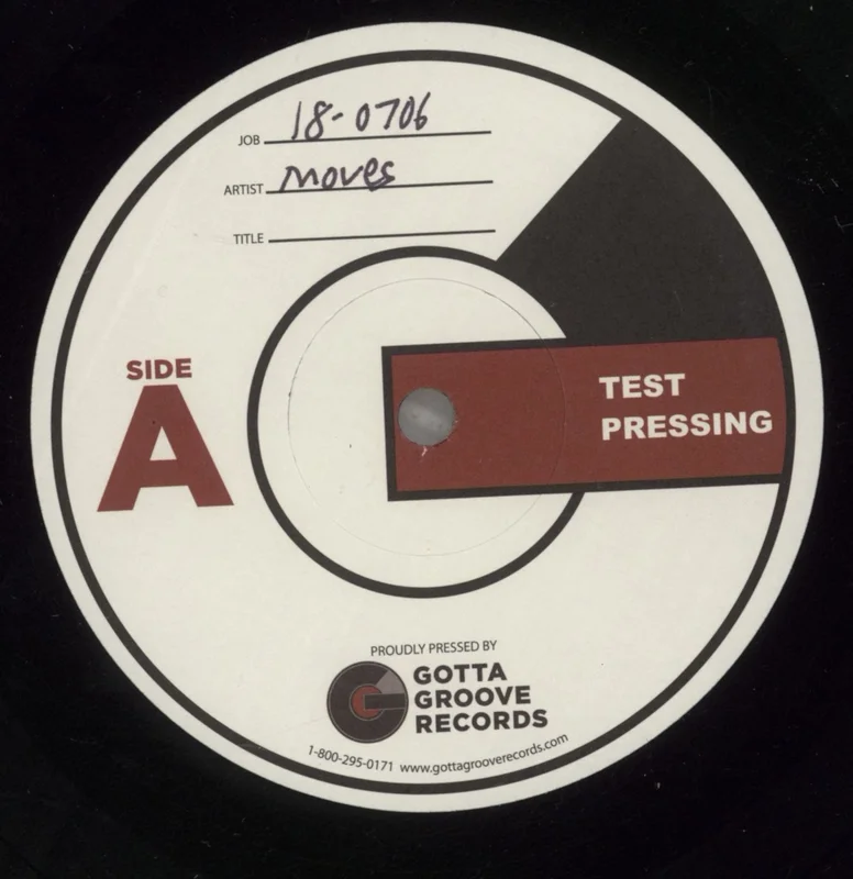 Moves Moves - Test Pressing US Vinyl LP