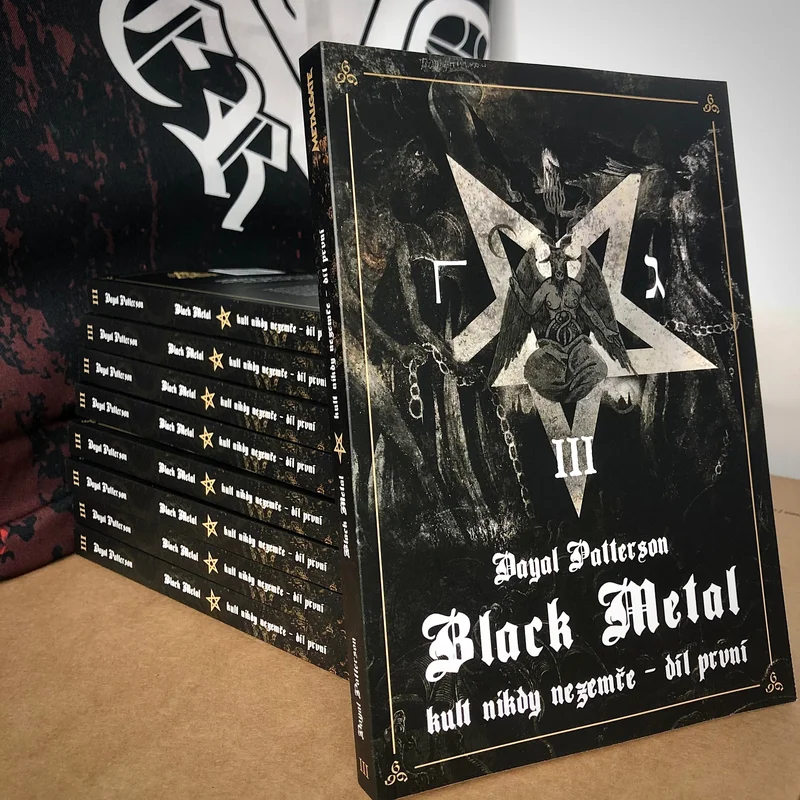 MOVING SALE: BLACK METAL: THE CULT NEVER DIES VOL. ONE book *Signed by author* (Czech language edition)