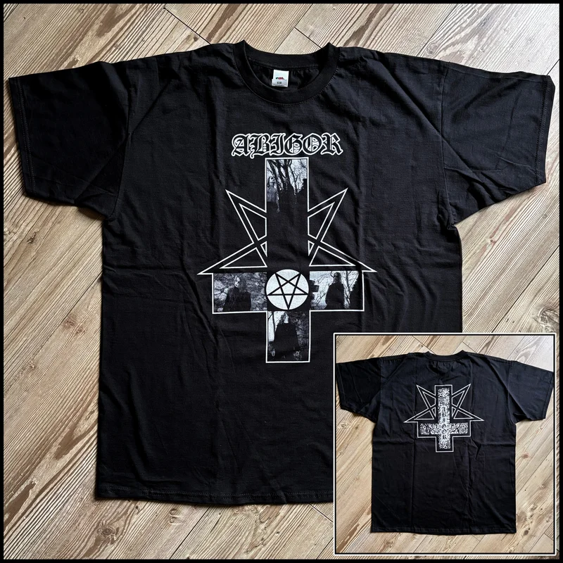 MOVING SALE: official ABIGOR: DEMOS 1993-1994 shirt (black or white) White