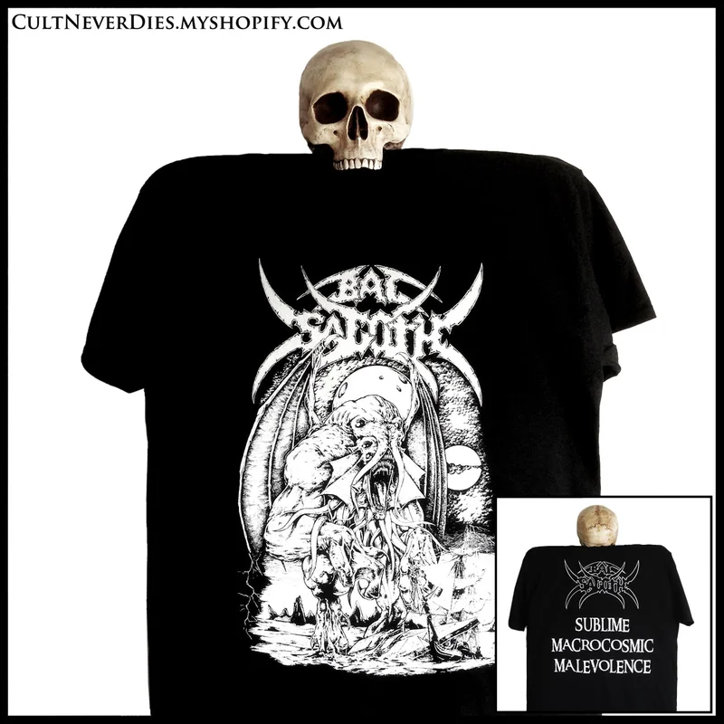 MOVING SALE: official BAL-SAGOTH: SUBLIME MACROCOSMIC MALEVOLENCE shirt  [size S]