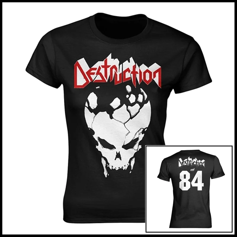 MOVING SALE: official DESTRUCTION: 'Established 1984' girlie shirt