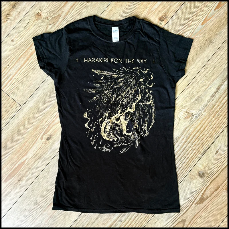 MOVING SALE: official HARAKIRI FOR THE SKY: 'Arson' girlie shirt