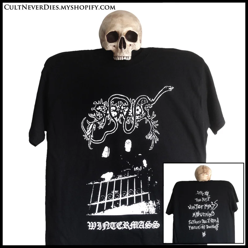 MOVING SALE: official MYSTICUM: WINTERMASS / SABAZIOS shirt [size Small only]