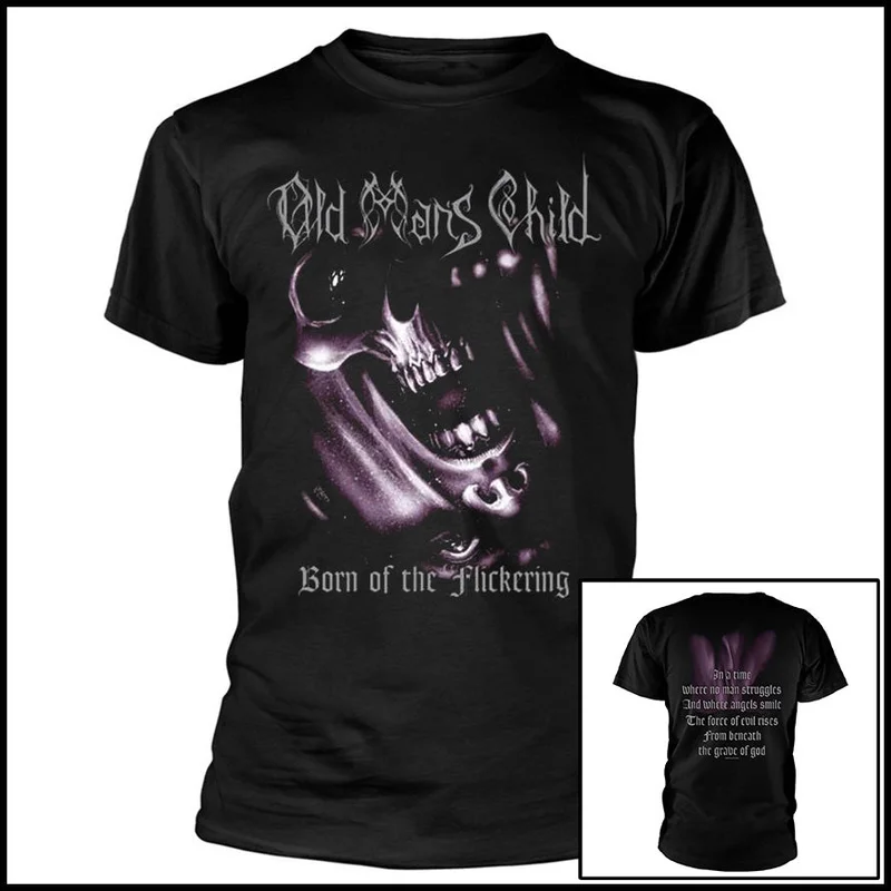 MOVING SALE: official OLD MAN'S CHILD: BORN OF THE FLICKERING shirt (small only)