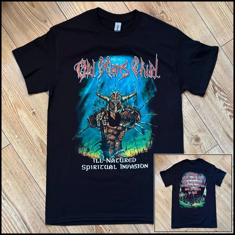 MOVING SALE: official OLD MAN'S CHILD: ILL-NATURED SPIRITUAL AGGRESSION shirt (small only)