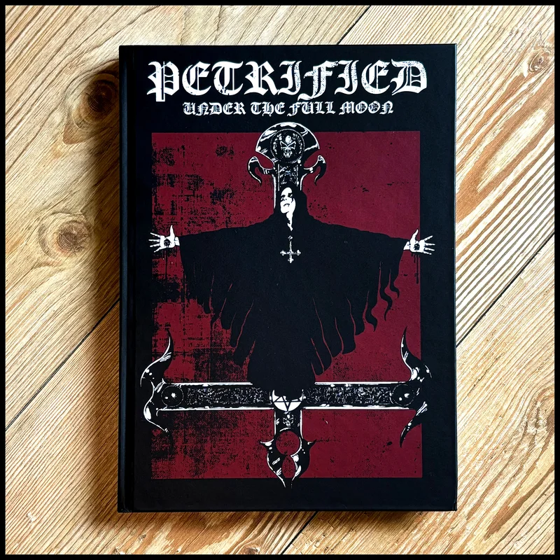 MOVING SALE: PETRIFIED: UNDER THE FULL MOON large hardback (imperfect/ex-display) + patch
