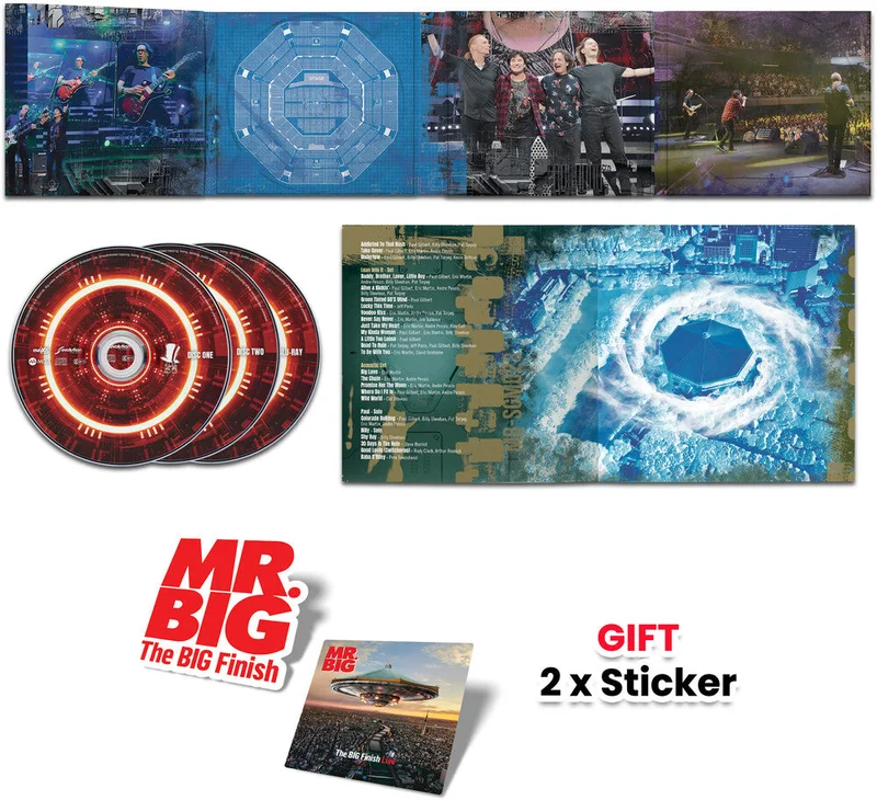 Mr. Big - Big Finish Live (Bodc) [Digipak]