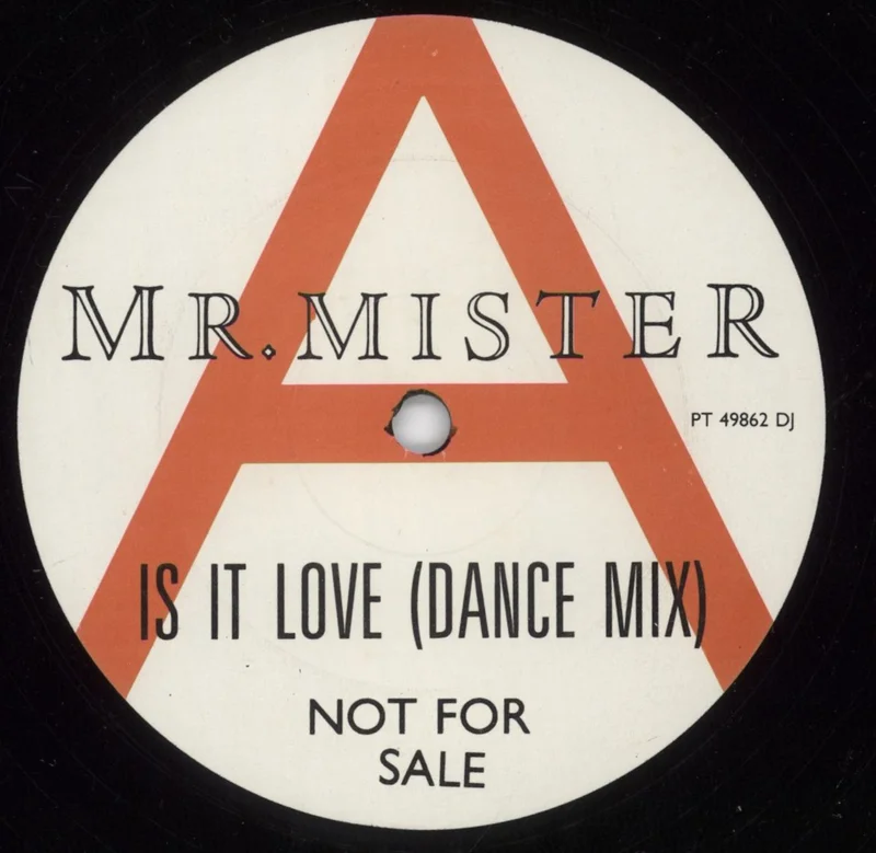 Mr Mister Is It Love - Promo UK Promo 12" vinyl