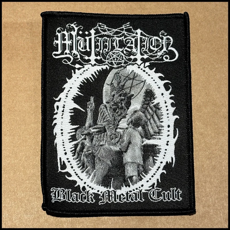 MTIILATION: official deluxe/limited BLACK METAL CULT patch