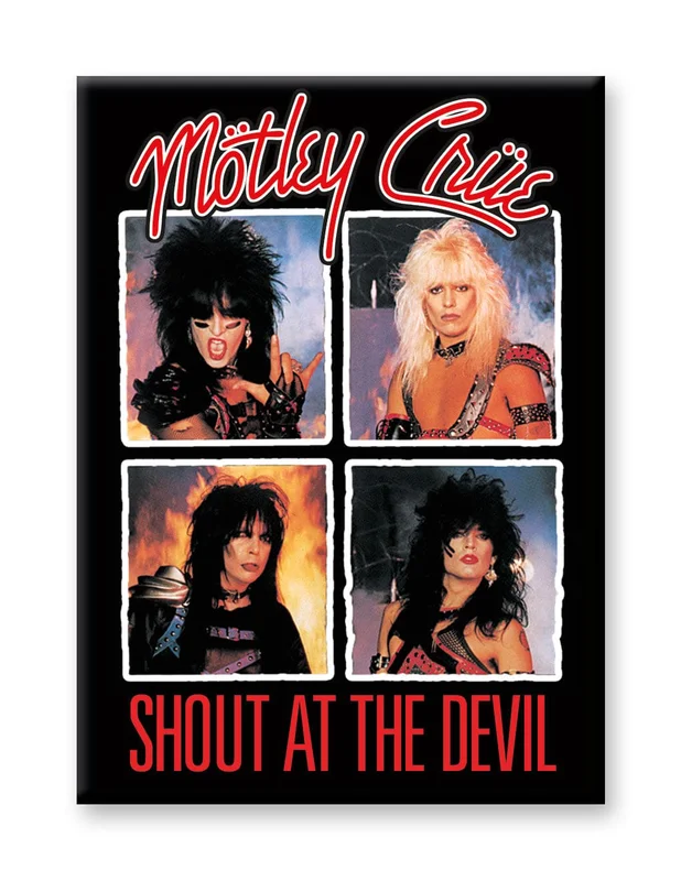Mtley Cre Shout At The Devil Magnet