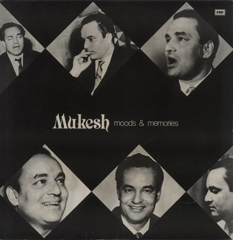 Mukesh Moods & Memories Indian Vinyl LP