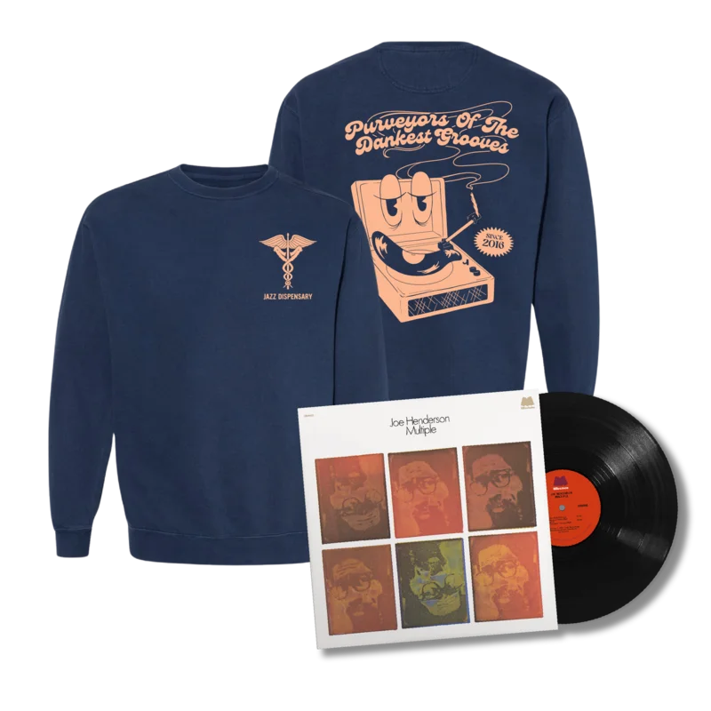 Multiple (Jazz Dispensary Top Shelf Series) 180g LP + Jazz Dispensary Grooves Crewneck Bundle