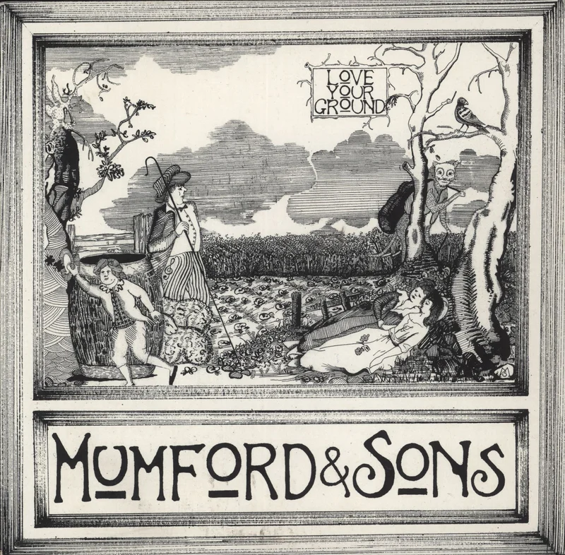 Mumford & Sons Love Your Ground UK 10" vinyl