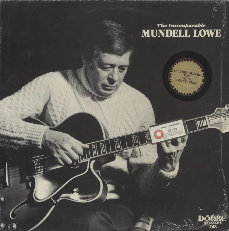 Mundell Lowe The Incomparable Mundell Lowe US Vinyl LP