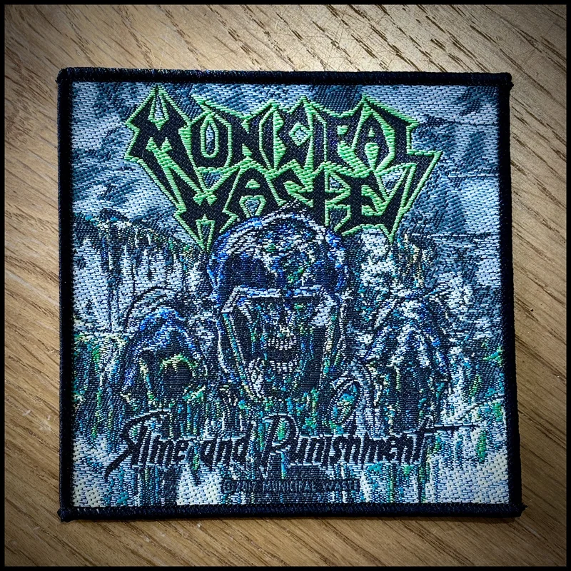 MUNICIPAL WASTE: official SLIME AND PUNISHMENT patch