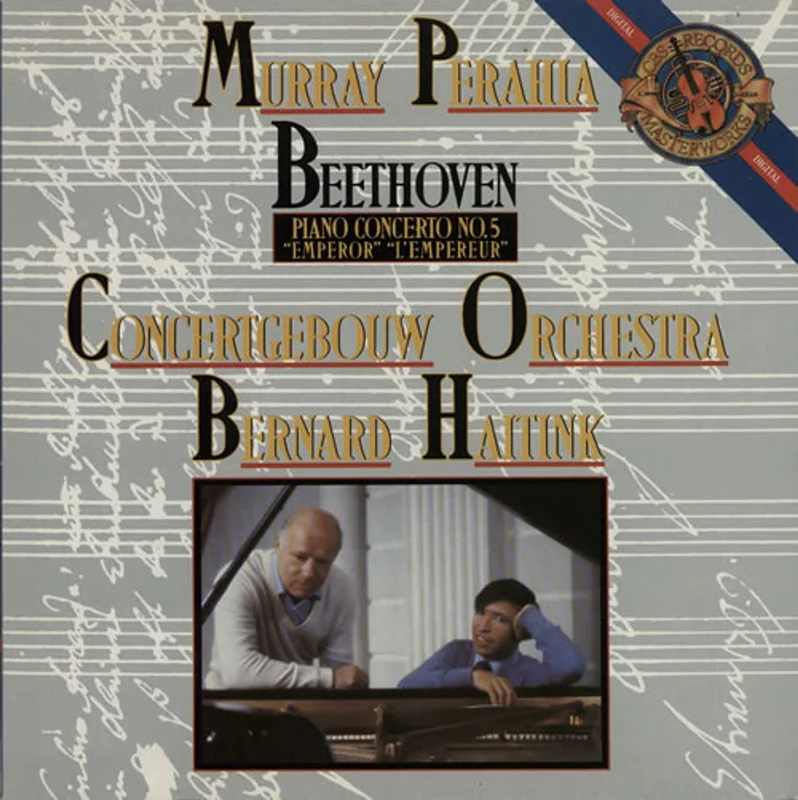 Murray Perahia Beethoven: Piano Concerto No. 5 'Emperor' Dutch Vinyl LP