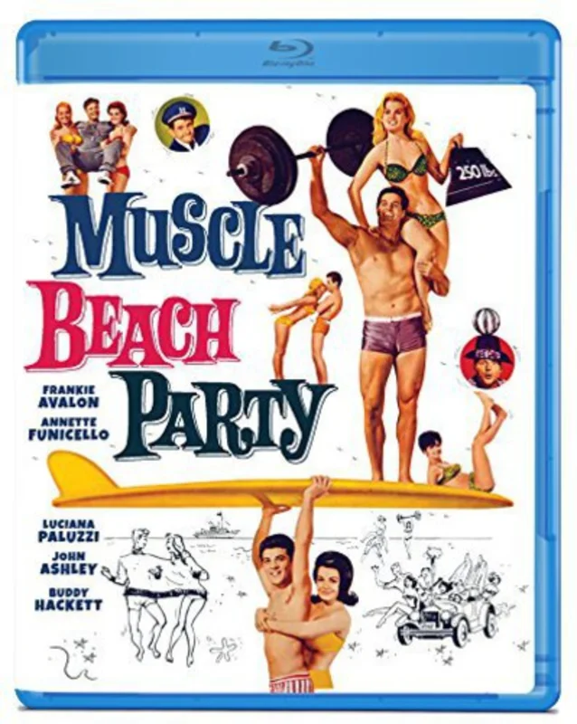 MUSCLE BEACH PARTY  (BLU-RAY) - BLU-RAY