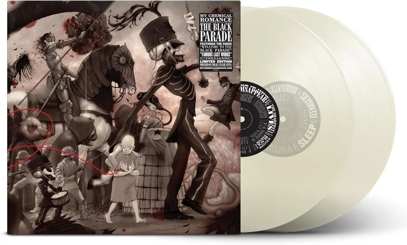 My Chemical Romance The Black Parade - Snowy White Vinyl - Sealed UK 2-LP vinyl set
