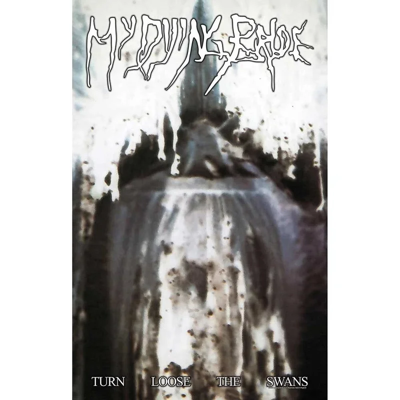 MY DYING BRIDE: official TURN LOOSE THE SWANS large flag / textile poster