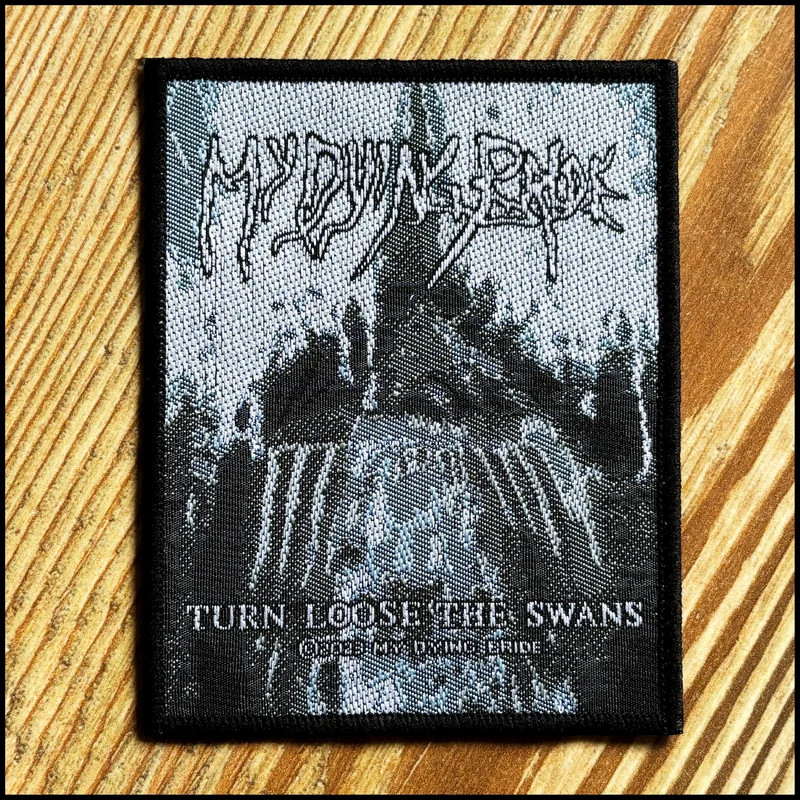 MY DYING BRIDE: official TURN LOOSE THE SWANS patch