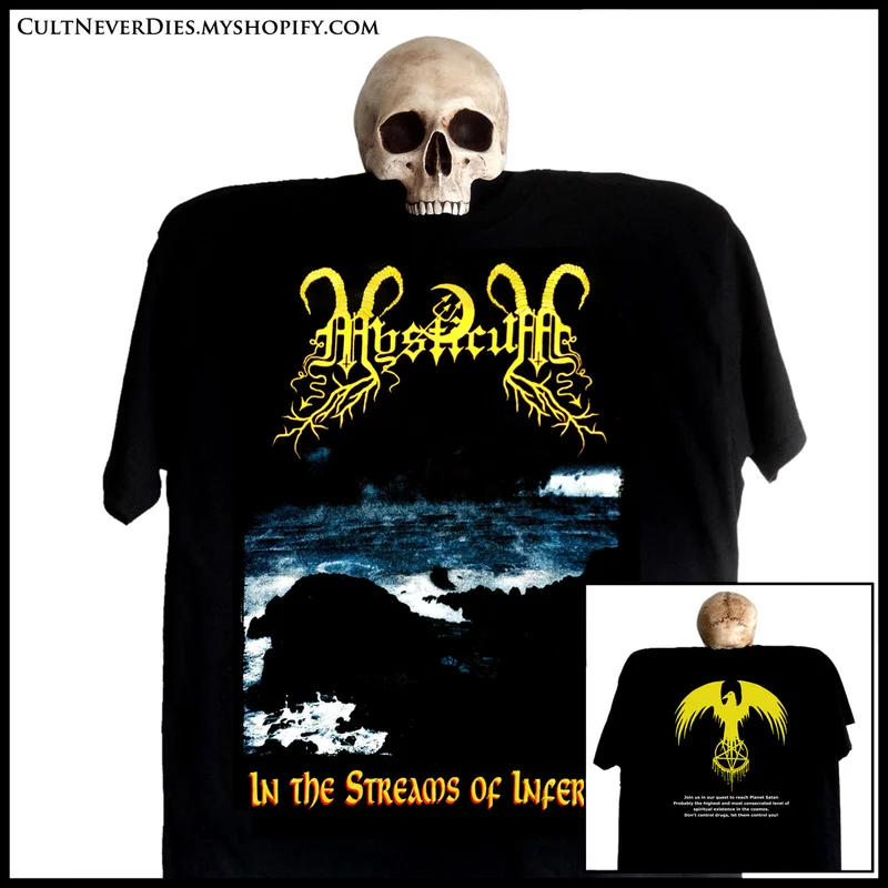 MYSTICUM: official IN THE STREAMS OF INFERNO shirt  (by CND)