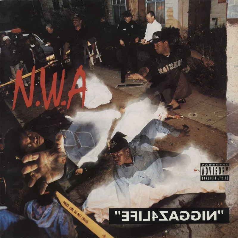 N.W.A. Niggaz4life UK Vinyl LP