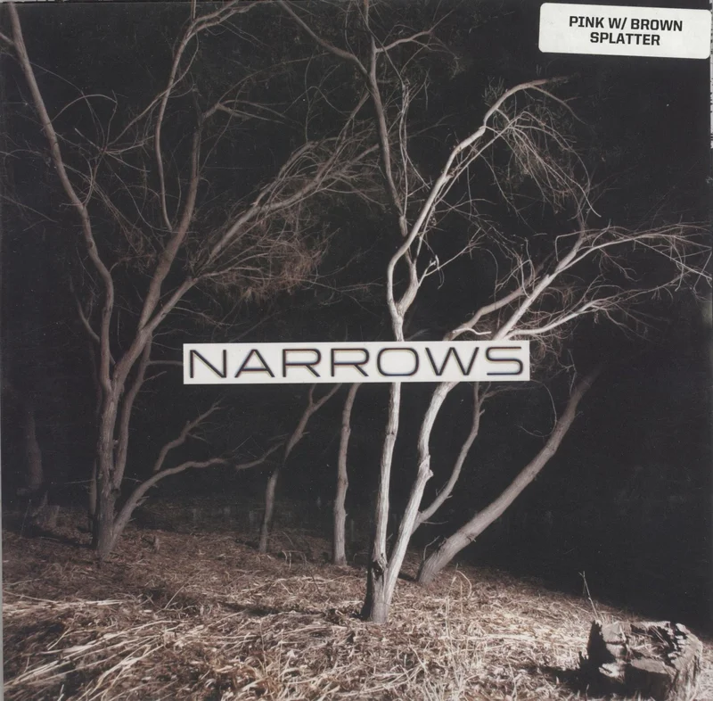 Narrows Narrows - Pink W/ Brown Splatter Vinyl US 7" vinyl