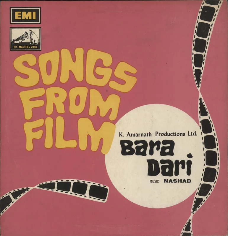 Nashad Bara Dari Pakistani Vinyl LP