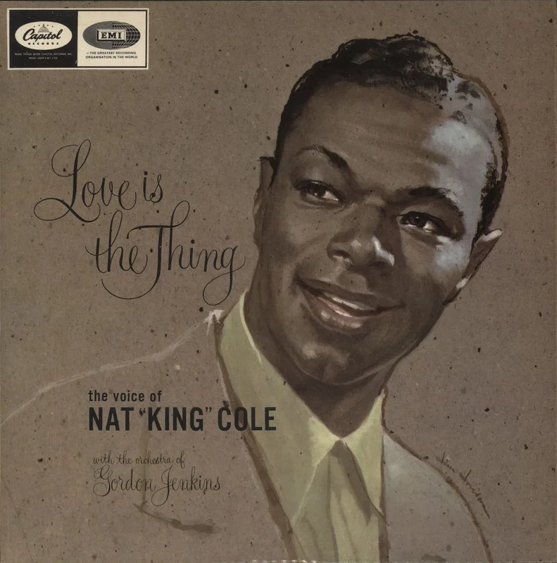 Nat King Cole Love Is The Thing - Lime Green Label UK Vinyl LP