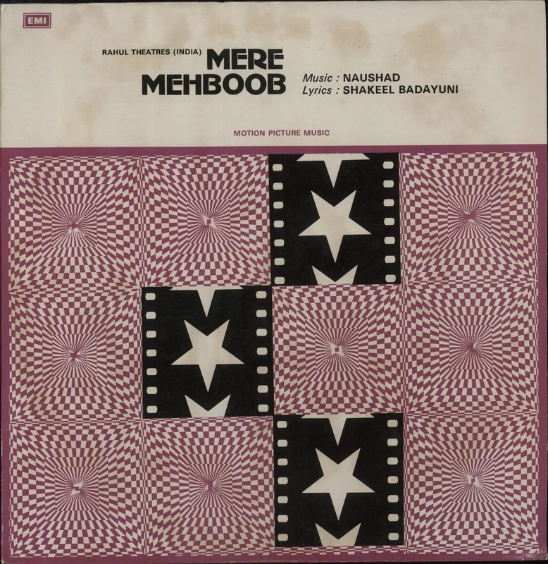 Naushad Mere Mehboob UK Vinyl LP