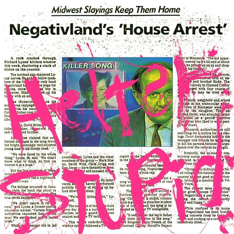 Negativland - Helter Stupid - 12" inch vinyl record