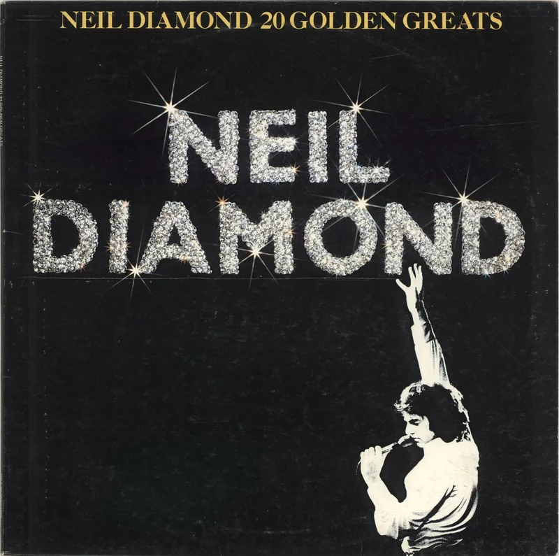 Neil Diamond 20 Golden Greats - White vinyl Dutch Vinyl LP
