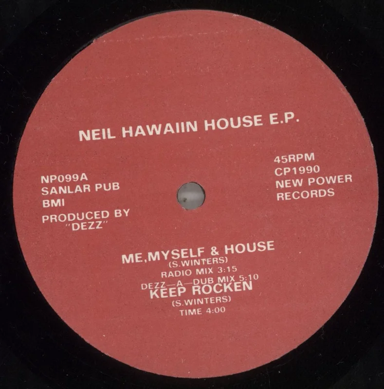 Neil Hawaiian House Neil Hawaiin House E.P. US 12" vinyl