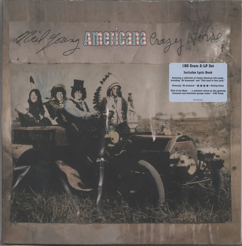 Neil Young Americana - 180 Gram Vinyl - Sealed US 2-LP vinyl set