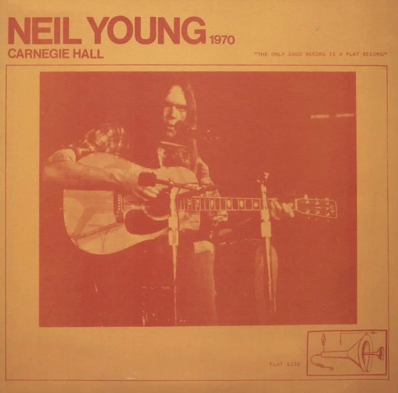 Neil Young Carnegie Hall 1970 UK 2-LP vinyl set