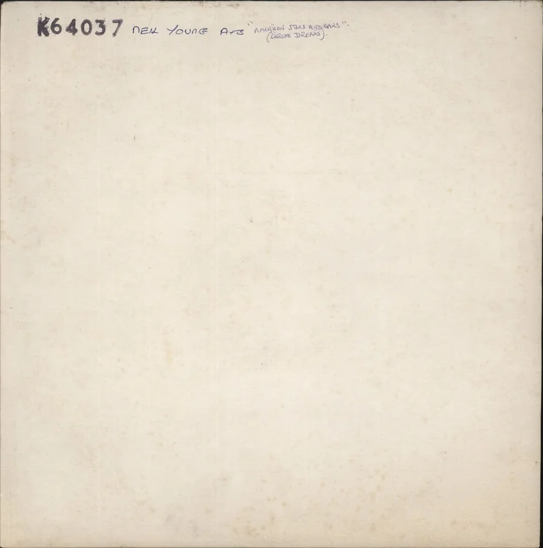 Neil Young Decade - Test Pressing UK Vinyl LP