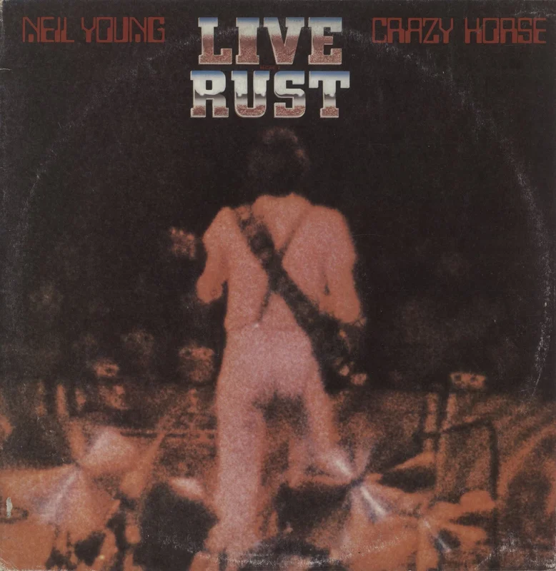 Neil Young Live Rust Italian 2-LP vinyl set