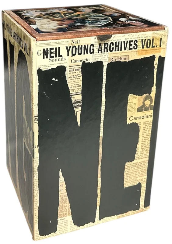 Neil Young Neil Young Archives Vol. I (1963-1972) UK Cd album box set